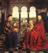 EYCK, Jan van The Virgin of Chancellor Rolin dfg oil painting picture wholesale